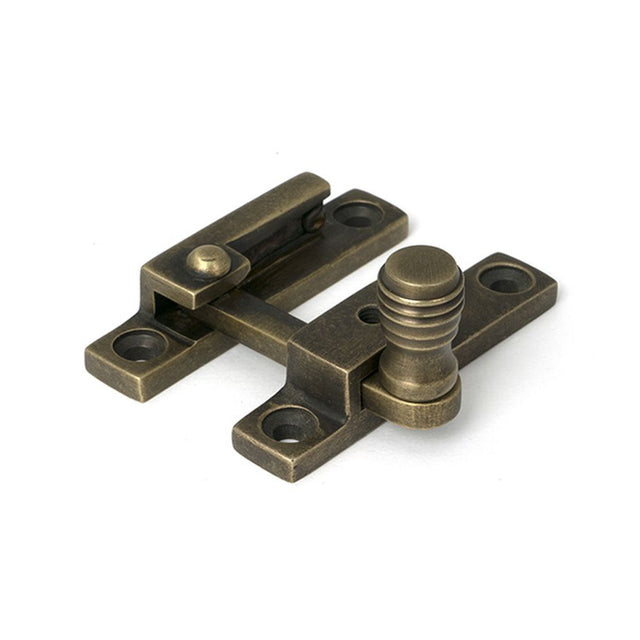 High quality images of the From The Anvil - Burnished Brass Prestbury Quadrant Fastener - Narrow | Sku. Anvil-52358 | available to order from Trade Door Handles, quick delivery at discounted prices.