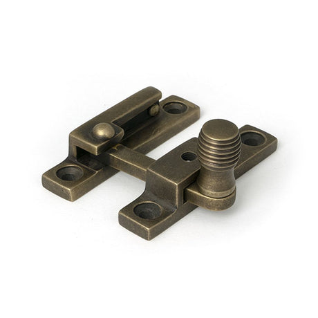 High quality images of the From The Anvil - Burnished Brass Beehive Quadrant Fastener - Narrow | Sku. Anvil-52359 | available to order from Trade Door Handles, quick delivery at discounted prices.