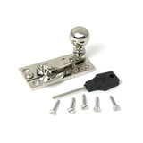 High quality images of the From The Anvil - Polished Nickel Sash Hook Fastener | Sku. Anvil-52371 | available to order from Trade Door Handles, quick delivery at discounted prices.