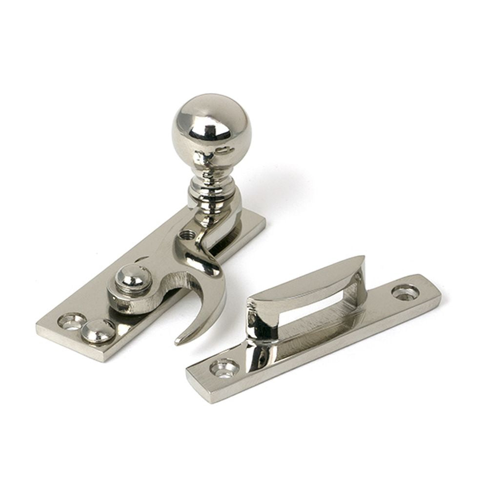 High quality images of the From The Anvil - Polished Nickel Sash Hook Fastener | Sku. Anvil-52371 | available to order from Trade Door Handles, quick delivery at discounted prices.