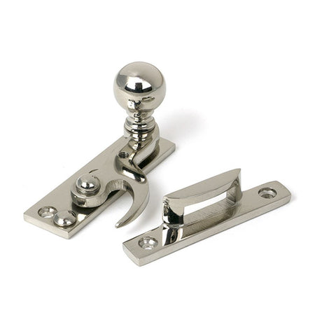 High quality images of the From The Anvil - Polished Nickel Sash Hook Fastener | Sku. Anvil-52371 | available to order from Trade Door Handles, quick delivery at discounted prices.