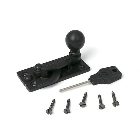High quality images of the From The Anvil - Aged Bronze Sash Hook Fastener | Sku. Anvil-52373 | available to order from Trade Door Handles, quick delivery at discounted prices.