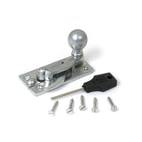 High quality images of the From The Anvil - Satin Chrome Sash Hook Fastener | Sku. Anvil-52374 | available to order from Trade Door Handles, quick delivery at discounted prices.