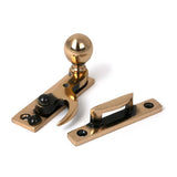 High quality images of the From The Anvil - Polished Bronze Sash Hook Fastener | Sku. Anvil-52375 | available to order from Trade Door Handles, quick delivery at discounted prices.