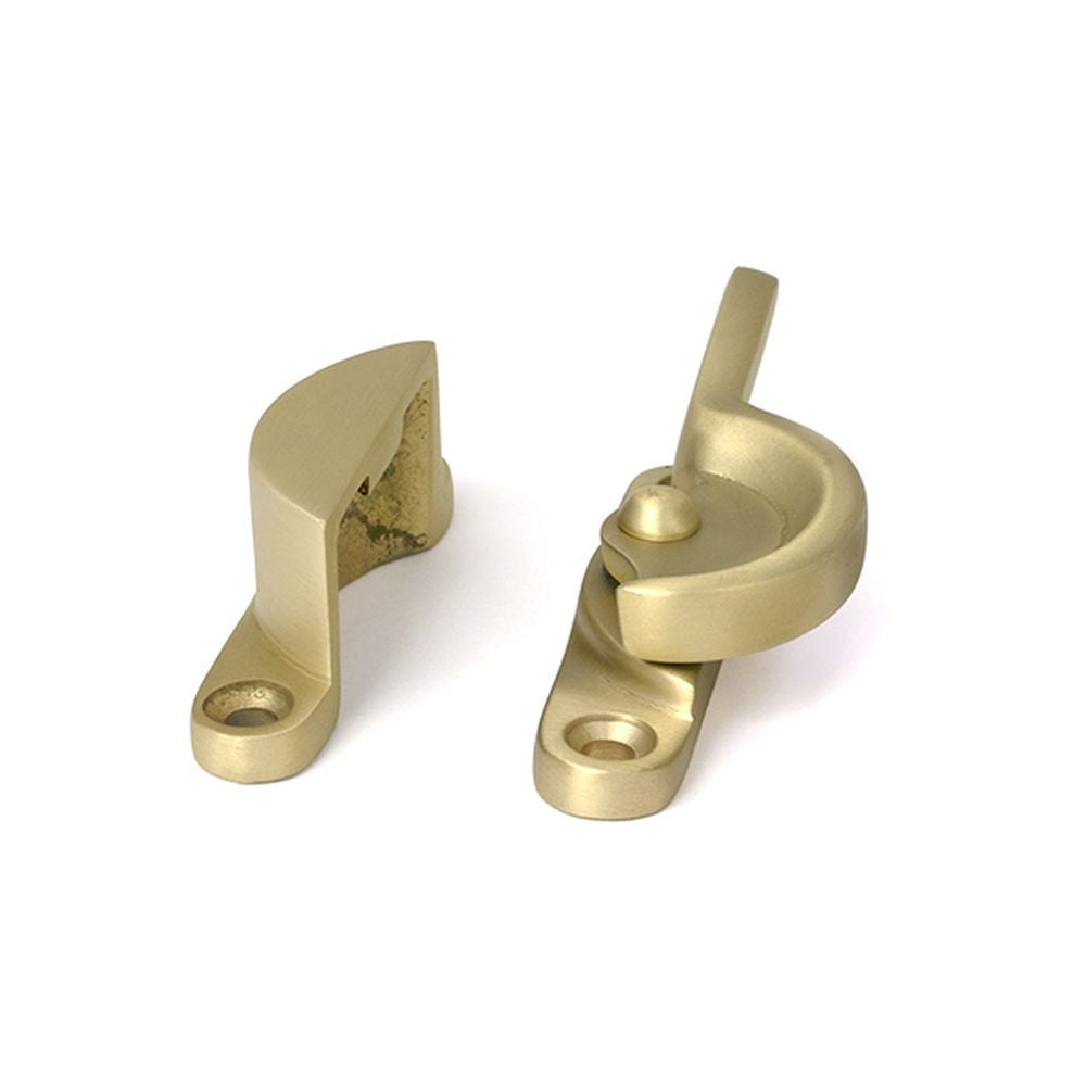 High quality images of the From The Anvil - Satin Brass Fitch Fastener | Sku. Anvil-52379 | available to order from Trade Door Handles, quick delivery at discounted prices.