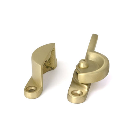 High quality images of the From The Anvil - Satin Brass Fitch Fastener | Sku. Anvil-52379 | available to order from Trade Door Handles, quick delivery at discounted prices.