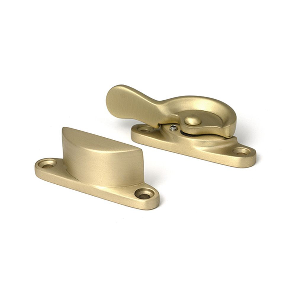 High quality images of the From The Anvil - Satin Brass Fitch Fastener | Sku. Anvil-52379 | available to order from Trade Door Handles, quick delivery at discounted prices.