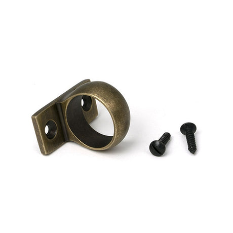 High quality images of the From The Anvil - Burnished Brass Sash Eye Lift | Sku. Anvil-52380 | available to order from Trade Door Handles, quick delivery at discounted prices.