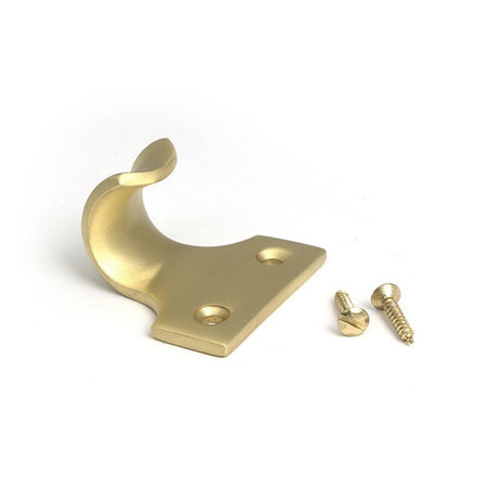 High quality images of the From The Anvil - Satin Brass Sash Lift | Sku. Anvil-52383 | available to order from Trade Door Handles, quick delivery at discounted prices.