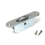 High quality images of the From The Anvil - Satin Chrome Radiused Sash Pulley 75kg | Sku. Anvil-52390 | available to order from Trade Door Handles, quick delivery at discounted prices.