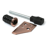 High quality images of the From The Anvil - Polished Bronze Key-Flush Sash Stop | Sku. Anvil-52401 | available to order from Trade Door Handles, quick delivery at discounted prices.