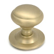 High quality images of the From The Anvil - Satin Brass Round Centre Door Knob | Sku. Anvil-52405 | available to order from Trade Door Handles, quick delivery at discounted prices.