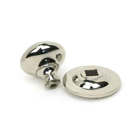 High quality images of the From The Anvil - Polished Nickel Round Centre Door Knob | Sku. Anvil-52406 | available to order from Trade Door Handles, quick delivery at discounted prices.