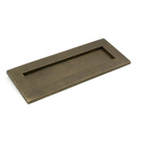 High quality images of the From The Anvil - Burnished Brass Small Letter Plate | Sku. Anvil-52407 | available to order from Trade Door Handles, quick delivery at discounted prices.