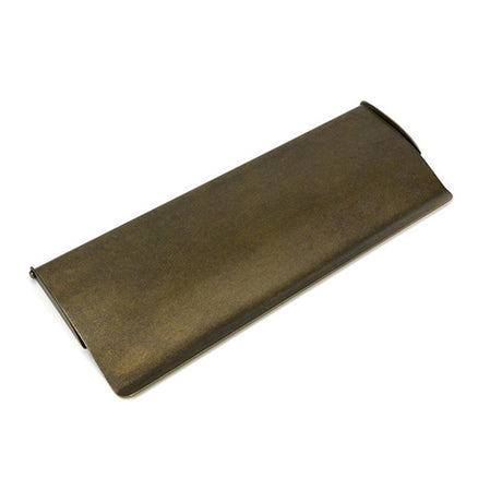 High quality images of the From The Anvil - Burnished Brass Large Letter Plate Cover | Sku. Anvil-52412 | available to order from Trade Door Handles, quick delivery at discounted prices.
