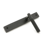High quality images of the From The Anvil - Aged Bronze Brompton Slimline Lever Espag. Latch Set | Sku. Anvil-52416 | available to order from Trade Door Handles, quick delivery at discounted prices.
