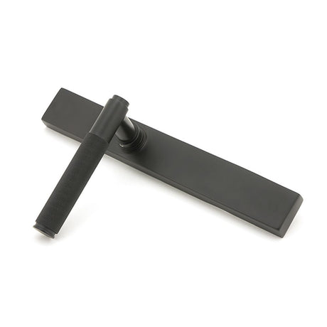 High quality images of the From The Anvil - Aged Bronze Brompton Slimline Lever Espag. Latch Set | Sku. Anvil-52416 | available to order from Trade Door Handles, quick delivery at discounted prices.