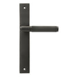 High quality images of the From The Anvil - Aged Bronze Brompton Slimline Lever Espag. Latch Set | Sku. Anvil-52416 | available to order from Trade Door Handles, quick delivery at discounted prices.