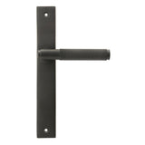 High quality images of the From The Anvil - Aged Bronze Brompton Slimline Lever Espag. Latch Set | Sku. Anvil-52416 | available to order from Trade Door Handles, quick delivery at discounted prices.