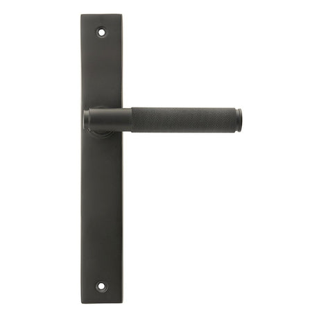 High quality images of the From The Anvil - Aged Bronze Brompton Slimline Lever Espag. Latch Set | Sku. Anvil-52416 | available to order from Trade Door Handles, quick delivery at discounted prices.