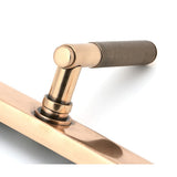 High quality images of the From The Anvil - Polished Bronze Brompton Slimline Lever Espag. Latch Set | Sku. Anvil-52417 | available to order from Trade Door Handles, quick delivery at discounted prices.