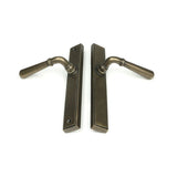 High quality images of the From The Anvil - Burnished Brass Newbury Slimline Lever Espag. Latch Set | Sku. Anvil-52421 | available to order from Trade Door Handles, quick delivery at discounted prices.