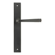 High quality images of the From The Anvil - Aged Bronze Avon Slimline Lever Latch Set | Sku. Anvil-52429 | available to order from Trade Door Handles, quick delivery at discounted prices.