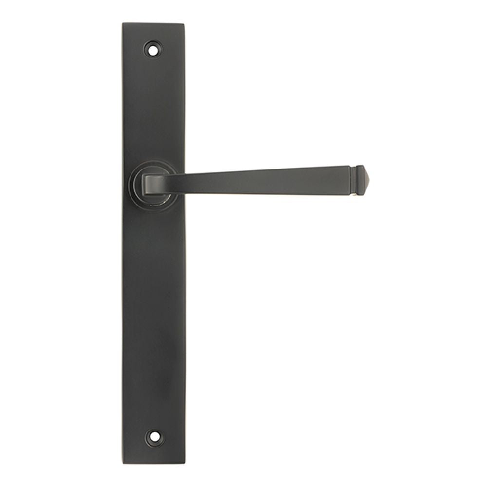 High quality images of the From The Anvil - Aged Bronze Avon Slimline Lever Latch Set | Sku. Anvil-52429 | available to order from Trade Door Handles, quick delivery at discounted prices.