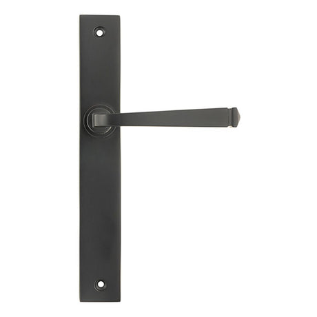 High quality images of the From The Anvil - Aged Bronze Avon Slimline Lever Latch Set | Sku. Anvil-52429 | available to order from Trade Door Handles, quick delivery at discounted prices.