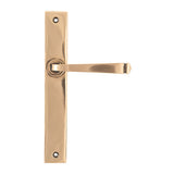High quality images of the From The Anvil - Polished Bronze Avon Slimline Lever Latch Set | Sku. Anvil-52430 | available to order from Trade Door Handles, quick delivery at discounted prices.