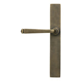 High quality images of the From The Anvil - Burnished Brass Avon Slimline Lever Latch Set | Sku. Anvil-52432 | available to order from Trade Door Handles, quick delivery at discounted prices.