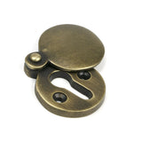 High quality images of the From The Anvil - Burnished Brass 30mm Round Escutcheon | Sku. Anvil-52451 | available to order from Trade Door Handles, quick delivery at discounted prices.