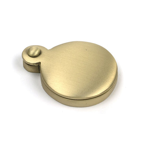 High quality images of the From The Anvil - Satin Brass 30mm Round Escutcheon | Sku. Anvil-52452 | available to order from Trade Door Handles, quick delivery at discounted prices.