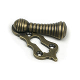 High quality images of the From The Anvil - Burnished Brass Beehive Escutcheon | Sku. Anvil-52453 | available to order from Trade Door Handles, quick delivery at discounted prices.