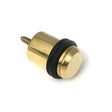 High quality images of the From The Anvil - Polished Brass Floor Mounted Door Stop | Sku. Anvil-52469 | available to order from Trade Door Handles, quick delivery at discounted prices.