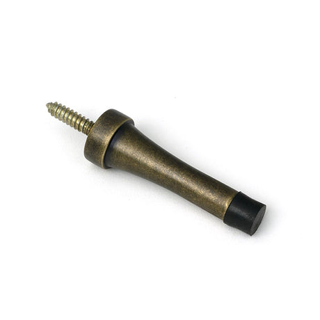 High quality images of the From The Anvil - Burnished Brass Projection Door Stop | Sku. Anvil-52470 | available to order from Trade Door Handles, quick delivery at discounted prices.