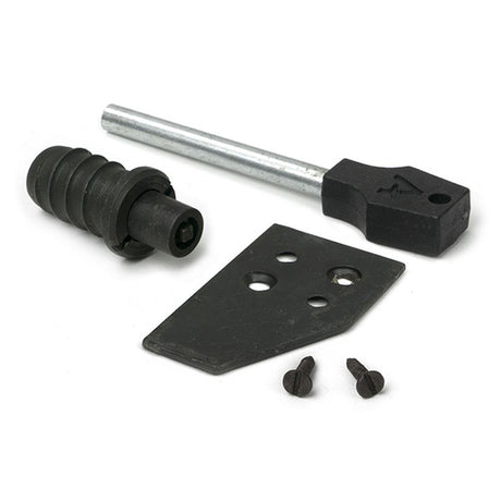 High quality images of the From The Anvil - Beeswax Key-Flush Sash Stop | Sku. Anvil-52472 | available to order from Trade Door Handles, quick delivery at discounted prices.
