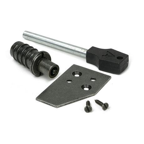 High quality images of the From The Anvil - Pewter Key-Flush Sash Stop | Sku. Anvil-52473 | available to order from Trade Door Handles, quick delivery at discounted prices.