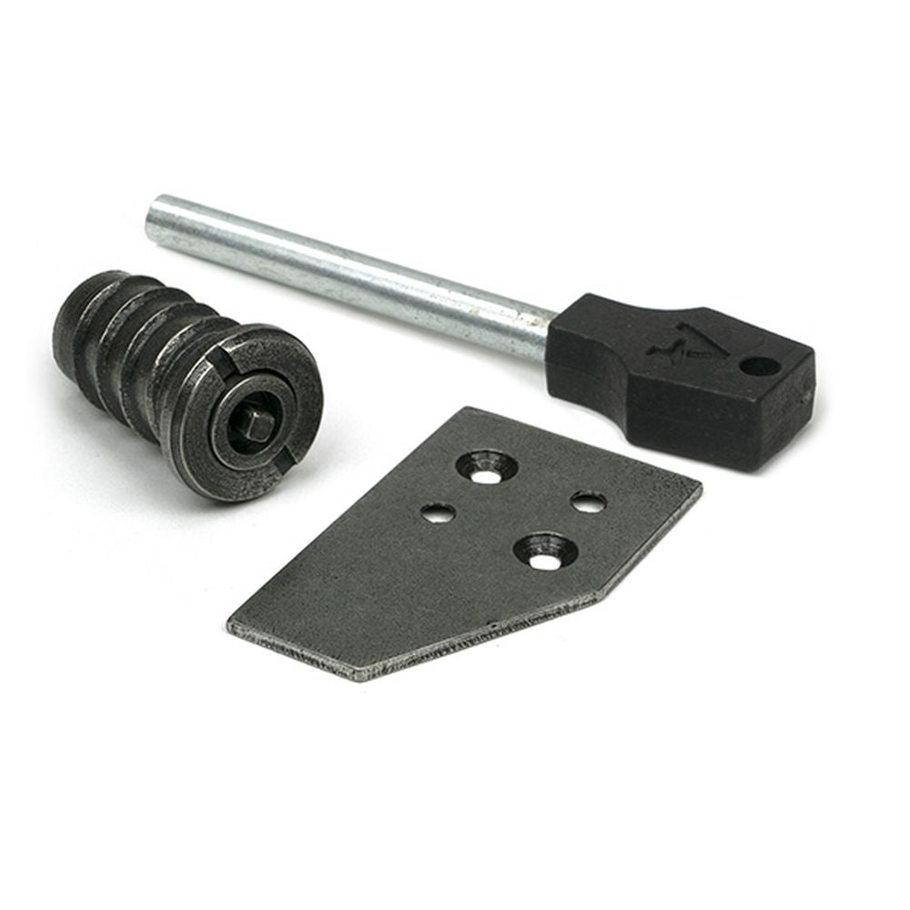 High quality images of the From The Anvil - Pewter Key-Flush Sash Stop | Sku. Anvil-52473 | available to order from Trade Door Handles, quick delivery at discounted prices.