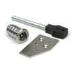High quality images of the From The Anvil - Satin Marine SS (316) Key-Flush Sash Stop | Sku. Anvil-52475 | available to order from Trade Door Handles, quick delivery at discounted prices.