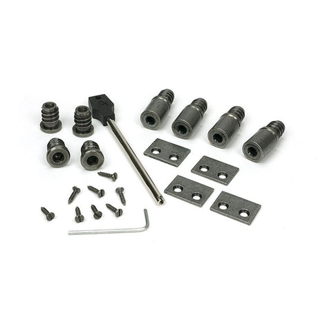 High quality images of the From The Anvil - Pewter Secure Stops (Pack of 4) | Sku. Anvil-52476 | available to order from Trade Door Handles, quick delivery at discounted prices.