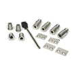 High quality images of the From The Anvil - Polished Marine SS (316) Secure Stops (Pack of 4) | Sku. Anvil-52477 | available to order from Trade Door Handles, quick delivery at discounted prices.
