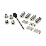 High quality images of the From The Anvil - Polished Marine SS (316) Secure Stops (Pack of 4) | Sku. Anvil-52477 | available to order from Trade Door Handles, quick delivery at discounted prices.