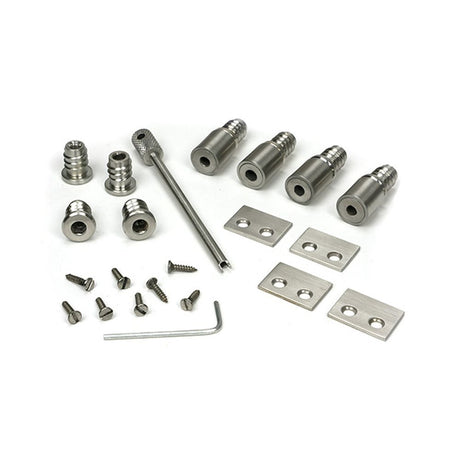 High quality images of the From The Anvil - Satin Marine SS (316) Secure Stops (Pack of 4) | Sku. Anvil-52478 | available to order from Trade Door Handles, quick delivery at discounted prices.