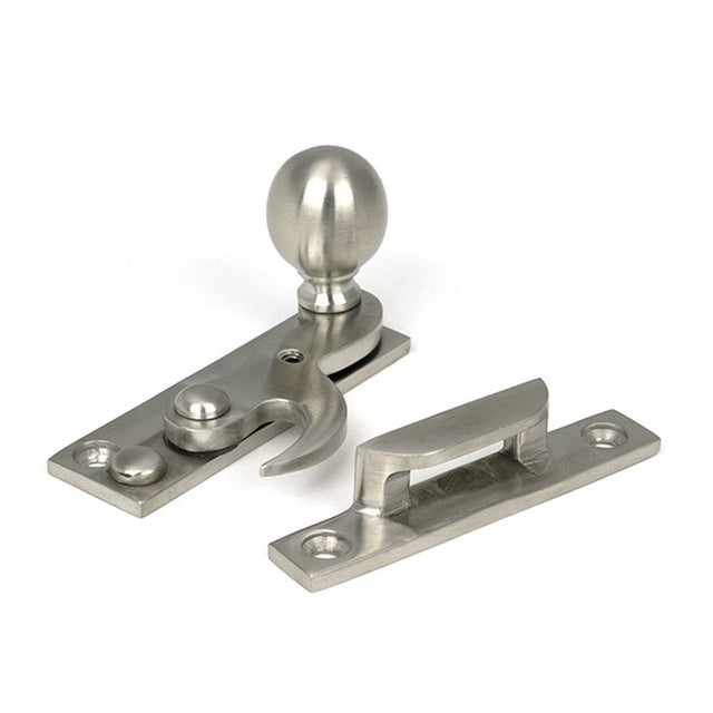High quality images of the From The Anvil - Satin Marine SS (316) Sash Hook Fastener | Sku. Anvil-52488 | available to order from Trade Door Handles, quick delivery at discounted prices.