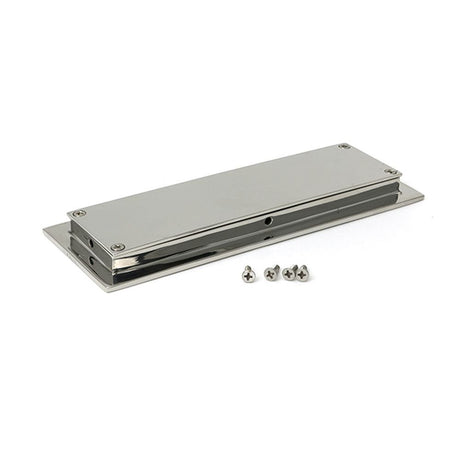 High quality images of the From The Anvil - Polished Marine SS (316) 175mm Art Deco Rectangular Pull | Sku. Anvil-52489 | available to order from Trade Door Handles, quick delivery at discounted prices.