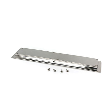 High quality images of the From The Anvil - Polished Marine SS (316) 250mm Art Deco Rectangular Pull | Sku. Anvil-52491 | available to order from Trade Door Handles, quick delivery at discounted prices.