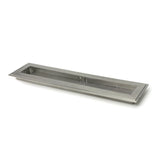 High quality images of the From The Anvil - Satin Marine SS (316) 250mm Art Deco Rectangular Pull | Sku. Anvil-52492 | available to order from Trade Door Handles, quick delivery at discounted prices.