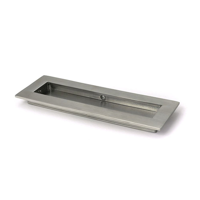 High quality images of the From The Anvil - Satin Marine SS (316) 175mm Plain Rectangular Pull | Sku. Anvil-52494 | available to order from Trade Door Handles, quick delivery at discounted prices.