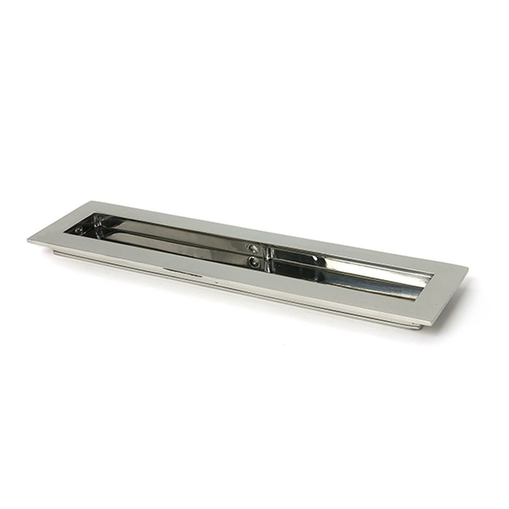 High quality images of the From The Anvil - Polished Marine SS (316) 250mm Plain Rectangular Pull | Sku. Anvil-52495 | available to order from Trade Door Handles, quick delivery at discounted prices.